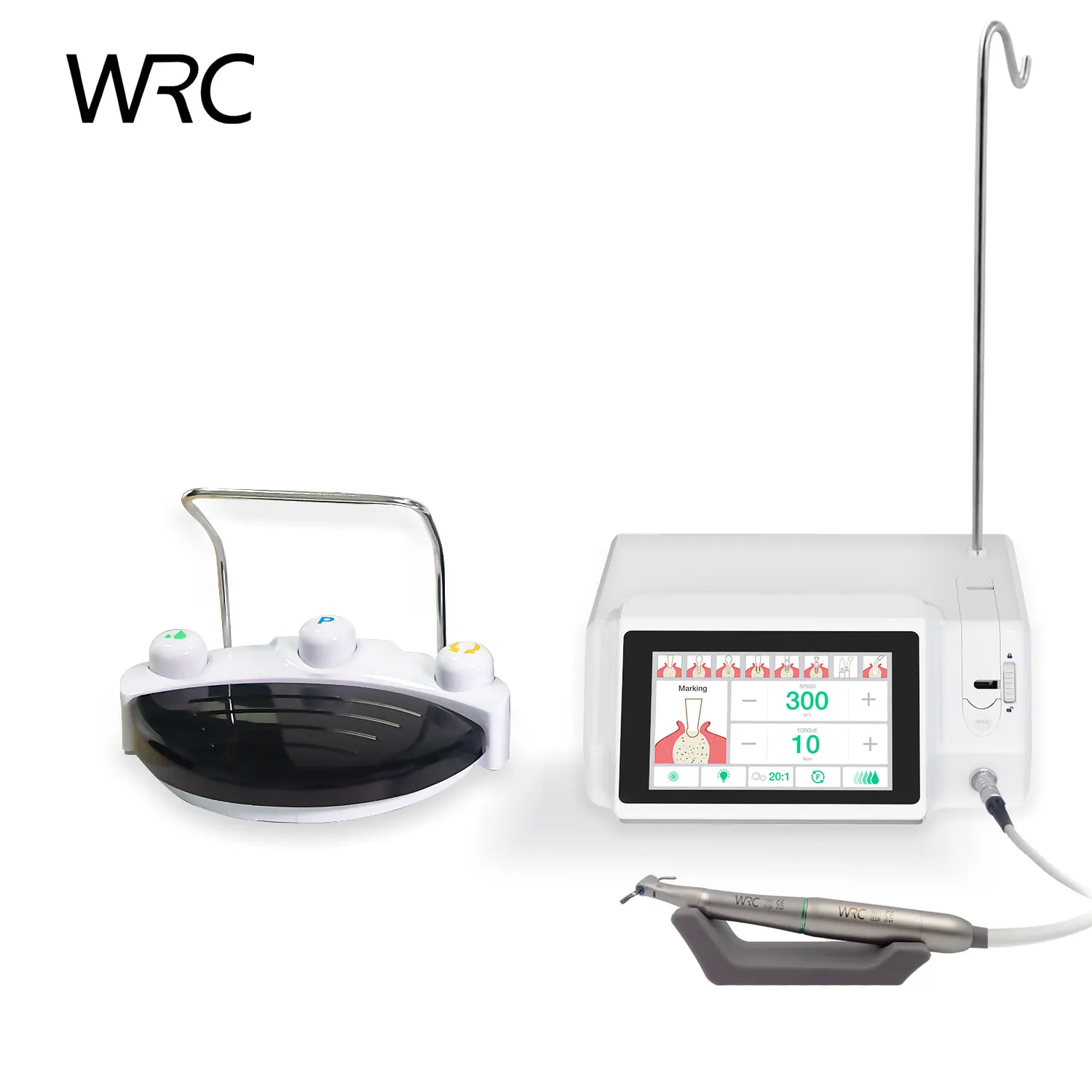 

Dental Implant Motor Machine System LED Implant Motor strong power touch screen control with 20:1 Fiber Optical Control Angle