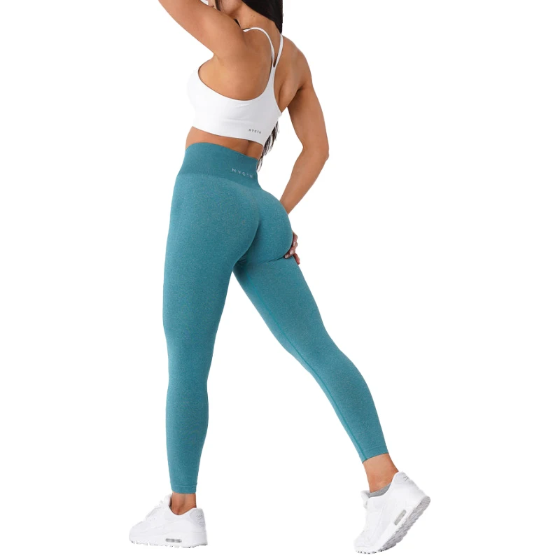 NVGTN Curve Seamless Leggings - Turquoise