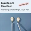 1pc Long Handle Toe Brush Manual Foot Care Scrubber Portable Shower Foot Brush for Toe Cleaning Elderly Foot Care Tool 3