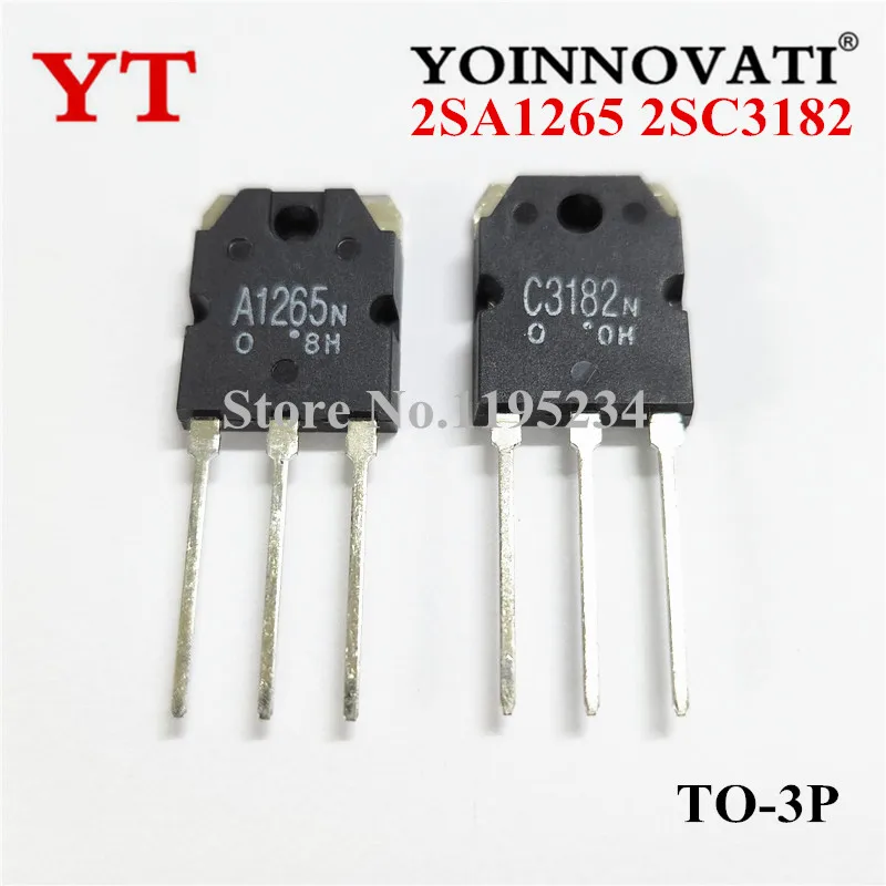

2SA1265 2SC3182 (10 шт., A1265 + 10 шт., 2SC3182) аналогично лучшему качеству.