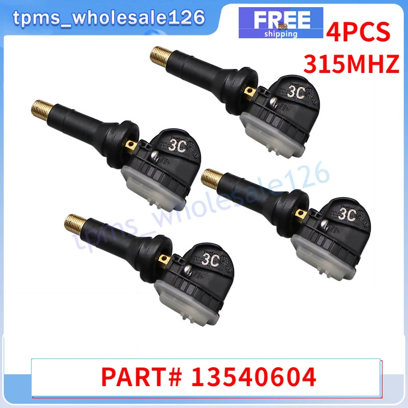13540604TPMSTyrePressureMonitorSystem315MhzForBuickEnclave
