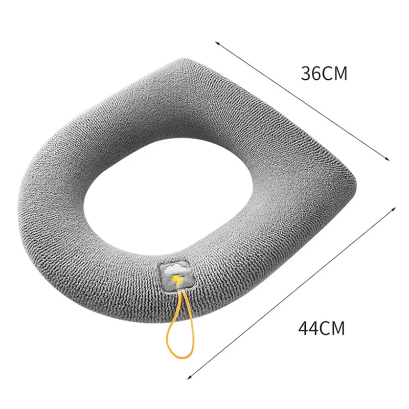 Universal Toilet Seat Cover Mat Winter Warm Soft Washable Closestool Mat Seat Case Toilet Pad Bidet Cover Bathroom Accessories