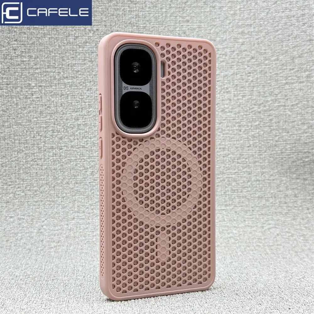 MagSafe Honeycomb Heat Dissipation Breathable Magnetic Back Cover