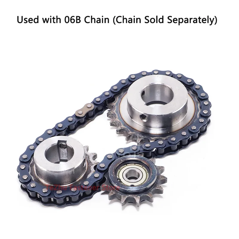 FBANULPEX Kettenrad Edelstahl 06B - 19 Zähne Für Industrie