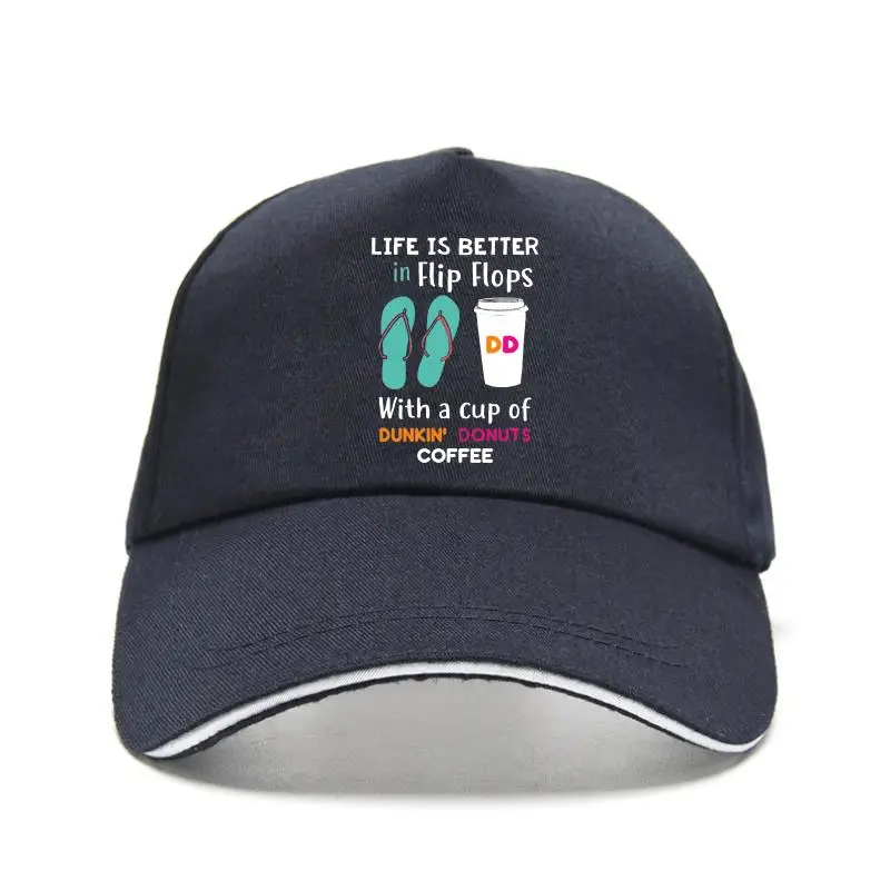 

New cap hat ife I Better In Fip Fop With A Cup Of Dunkin Donut Coffee Baseball Cap