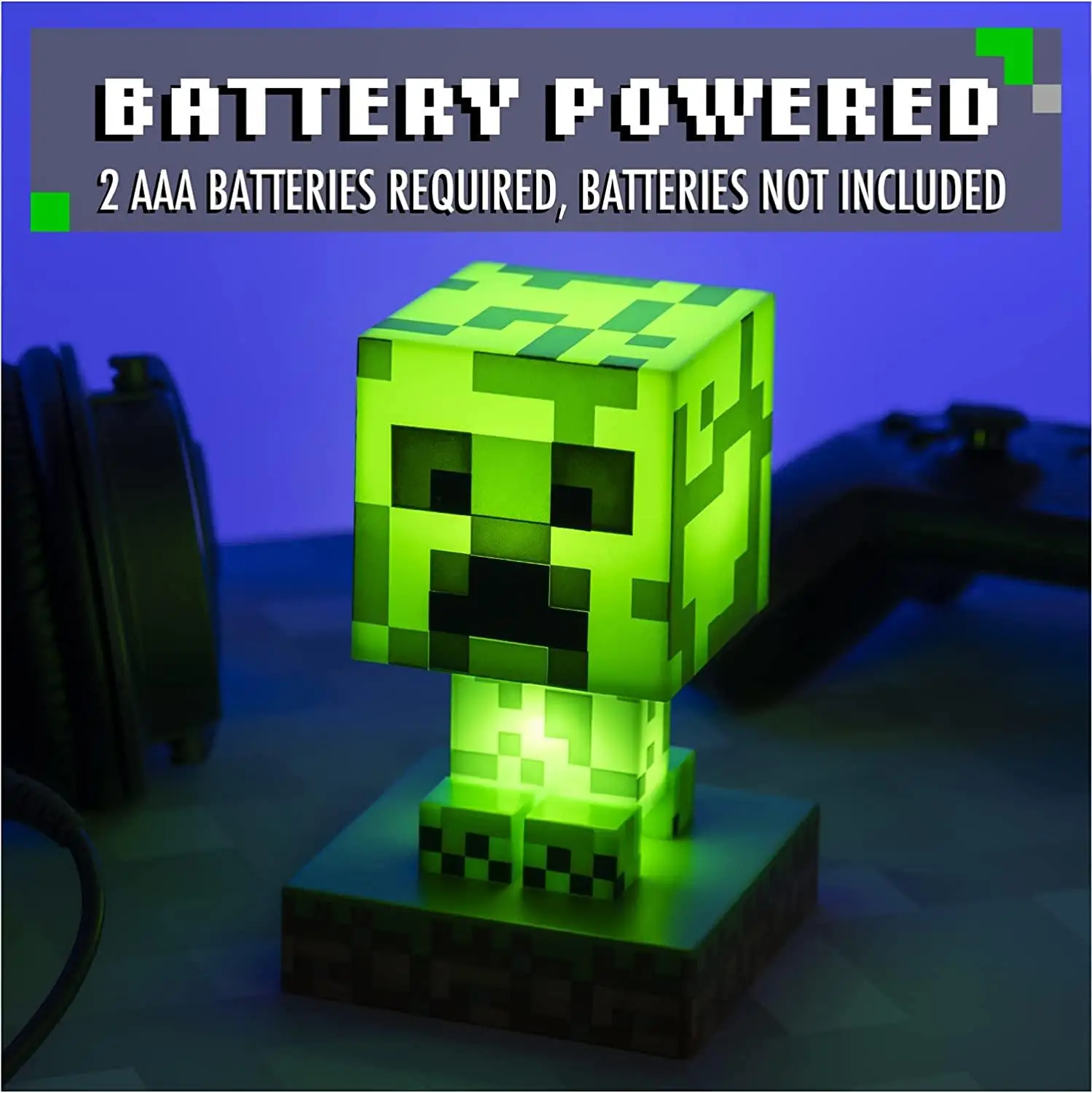 El extraño sin cable Previamente Lampara Icon Minecraft Creeper Juguetería Merchandising| | - AliExpress