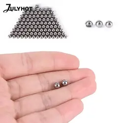 100pcs/Lot 4mm  High-carbon Steel Slingshot Ball Catapult Bow Steel Balls Hunting Slingshot Drop Shipping