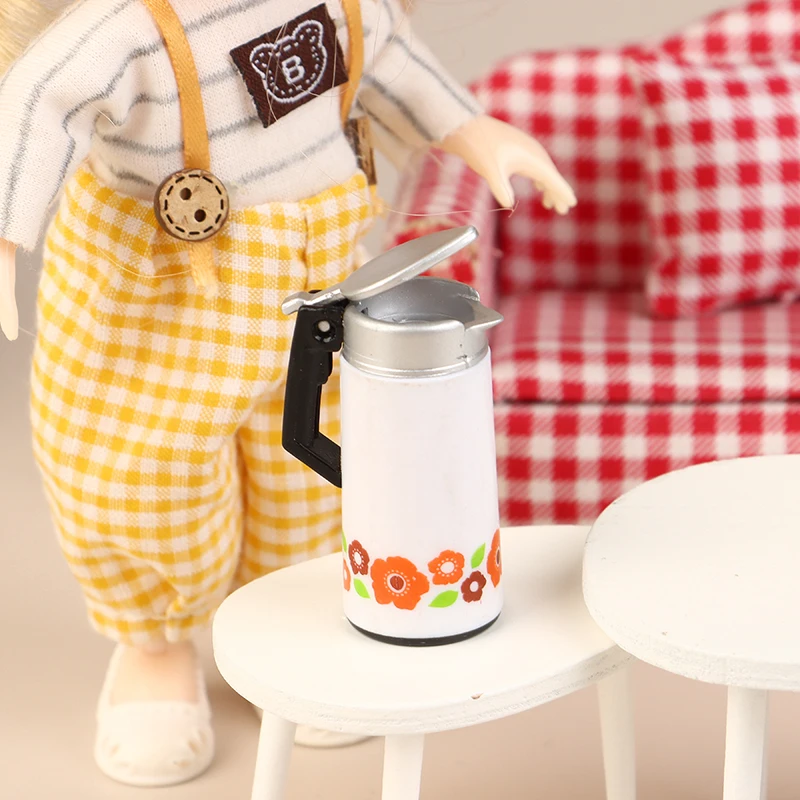 

Модель кукольного домика 1/12, модель чайника, миниатюрная кухонная мебель, украшение, аксессуары для кукольного домика, 1 шт.