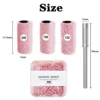 100Pcs Mini 3mm Nail Sand Ring Pink Sanding Nail Drill Bit For Manicure Polishing Grinding 2