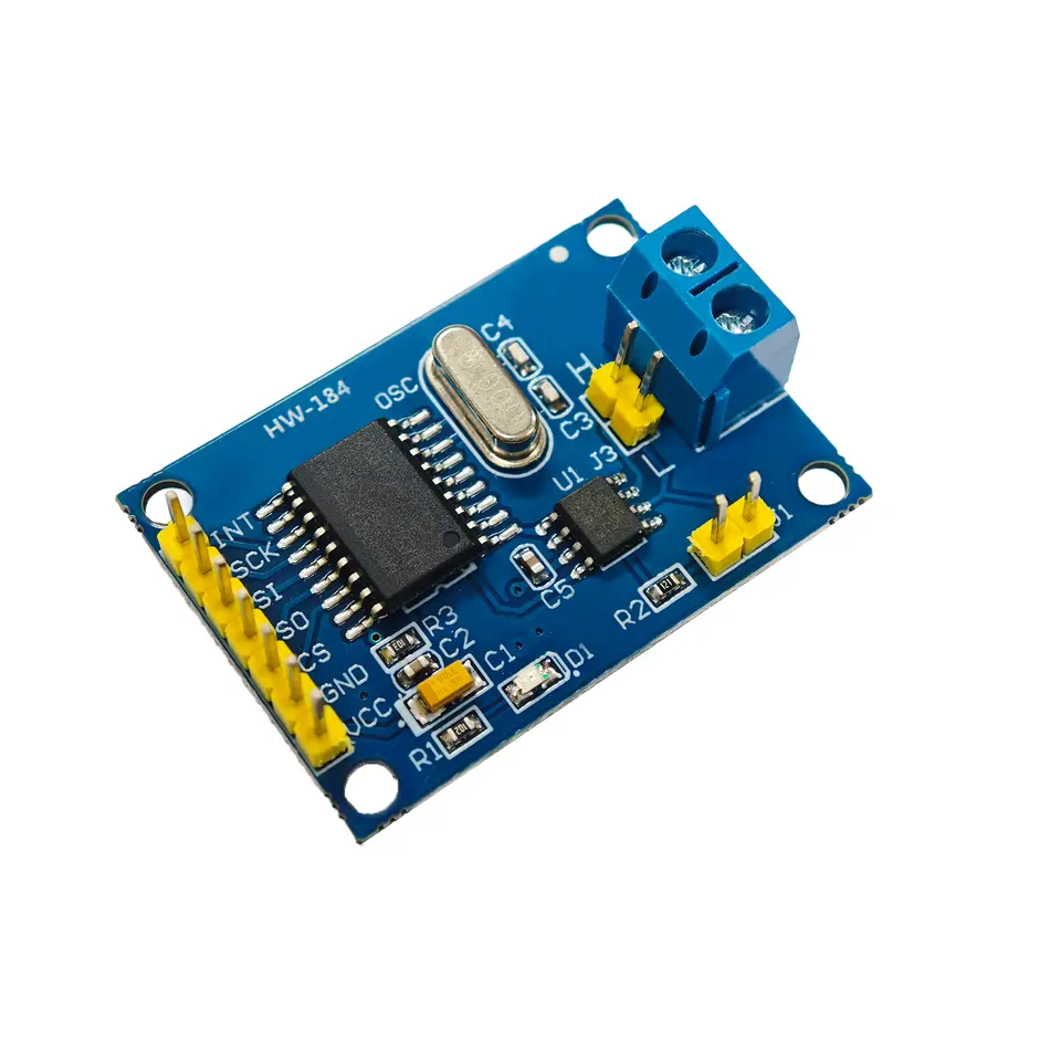 MCP2515 CAN Bus Module TJA1050 SPI Interface Receiver High Speed Industrial Grade for Arduino for STM32 for 51 MCU Automotive image 6