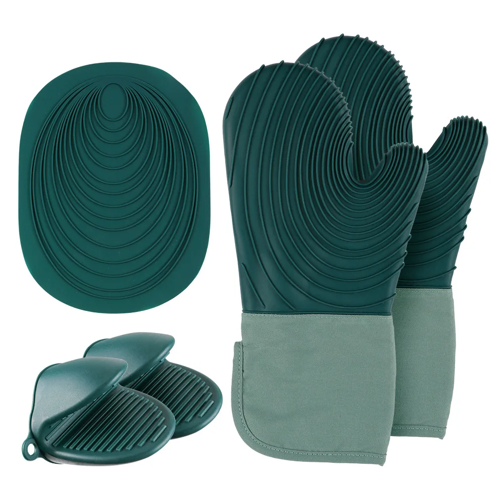 Silicone Microwave Gloves Kitchen High Temperature Resistant