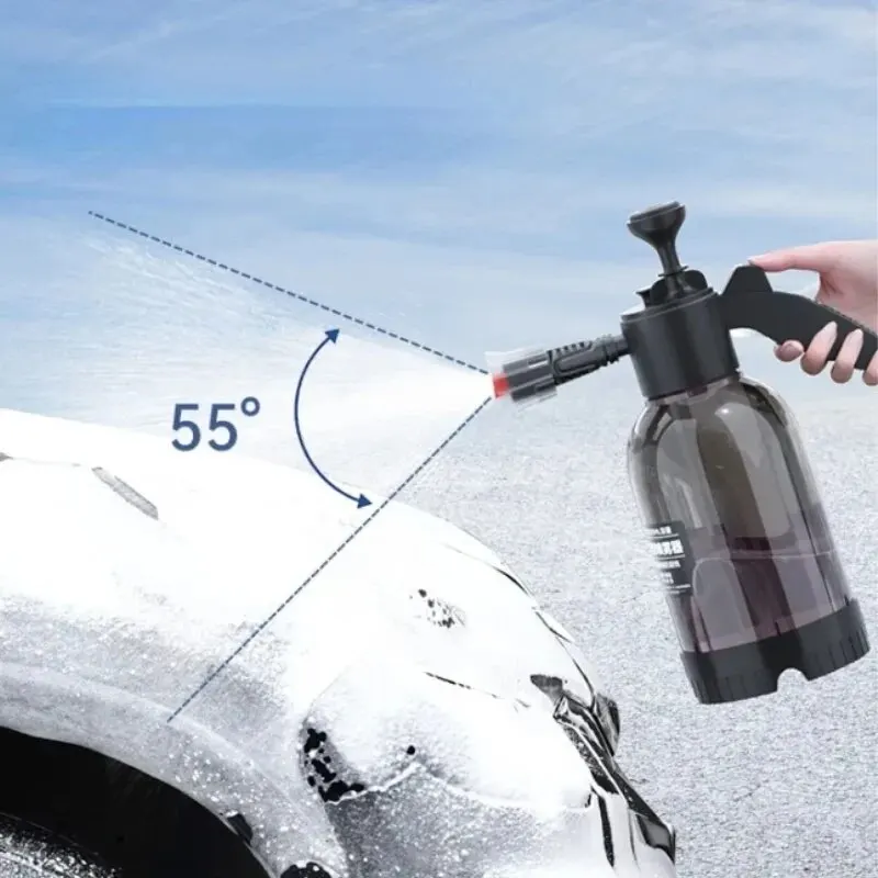Auto Wash Spray Bottle Foam Hand Pump Foam Sprayer Wash Sprayer Car Air Pressure Spray Washer Nozzle Can Auto Window Cleaning 3