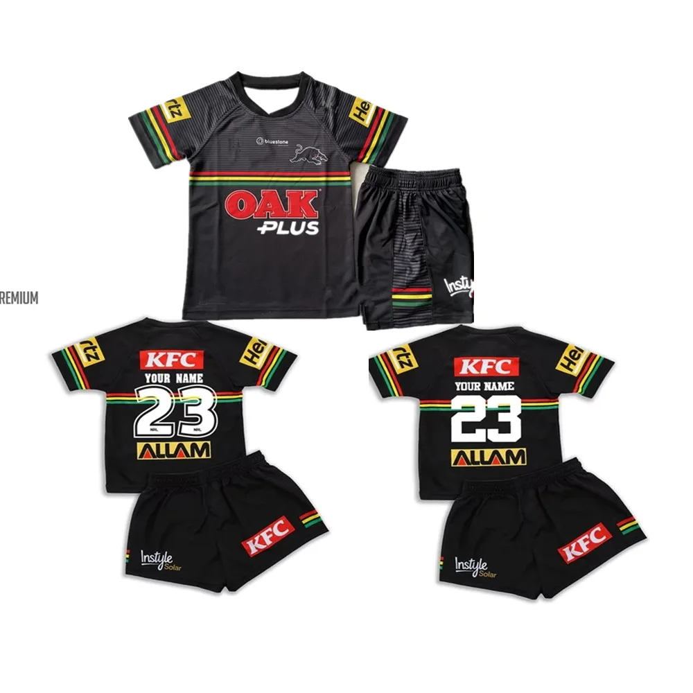 Penrith Panthers Toddler 2023 Home Jersey Kit