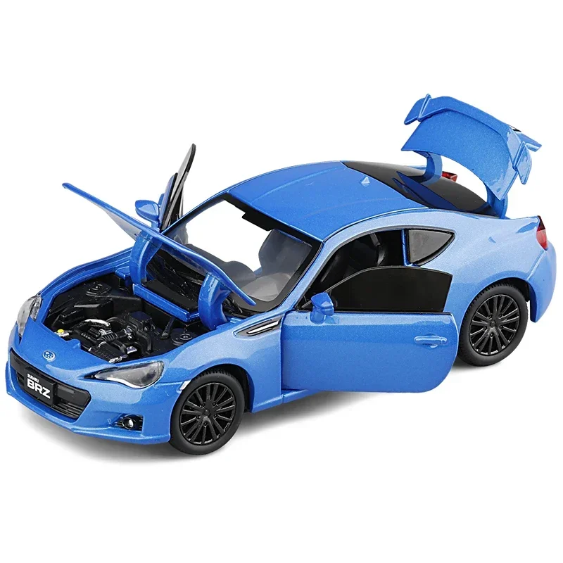 B-M Subaru BRZ 1/32 Scale Simulation Alloy Car Model Metal Diecast Model Vehicle for Collectible Gift Souvenir Collection