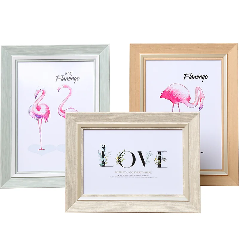 

87595 painting picture hanging works picture frame mounted children's Nordic style small table