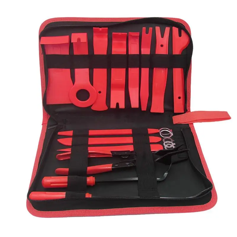 

Auto Trim Removal Tool Set Vehicle Trim Removal Tool Kit Removal Tool Ideal For Hard-to-Reach Spaces And Toughe For Car Speakers
