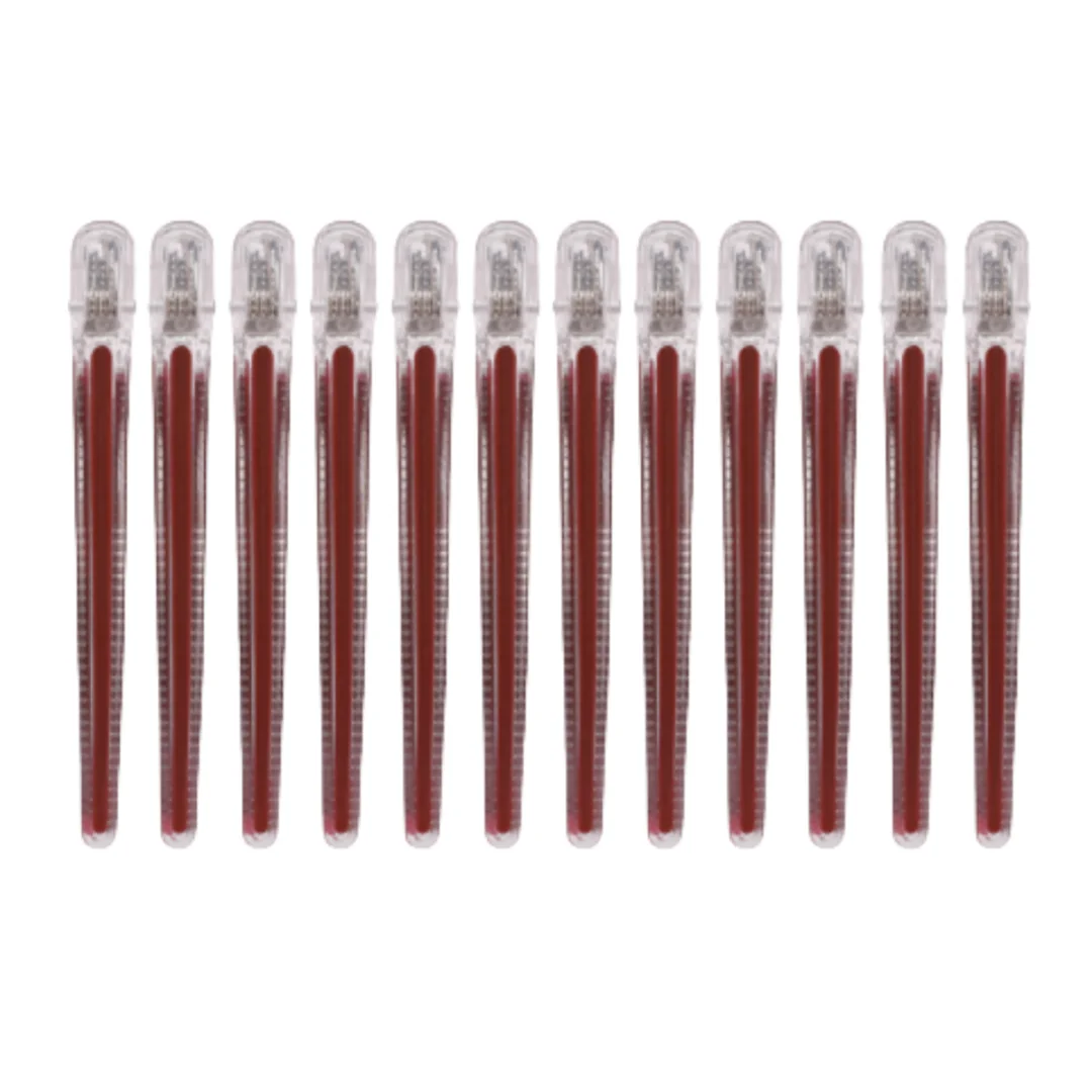 Professional Seamless Hair Clipping and Styling Accessories - 12 Pack