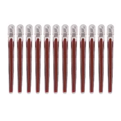 Professional Seamless Hair Clipping and Styling Accessories - 12 Pack (Dred)