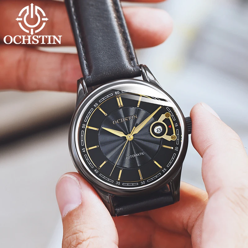 OCHSTIN new 2024 personality simple Masterpiece craftsman series automatic mechanical movement watch men's mechanical watches