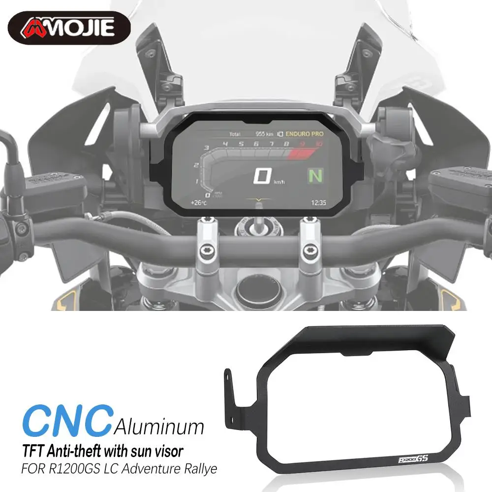 

TFT Theft Protection For BMW R1200GS R 1200 GS Adventure R1200 GS LC ADV Meter Frame Cover Screen Protector Dashboard Guard
