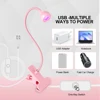 Nail LED UV Lamp for Drying Gel Nails Polish Clip-On Flexible Desk Mini Portable USB Nail Lamp UV Light Dryer for Manicure Salon 3