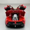 1:32 Scale Ferrari Laferrari Alloy Sports Car Model Diecasts Metal Toy Vehicles Car Model Simulation Sound and Light Kids Gifts 3