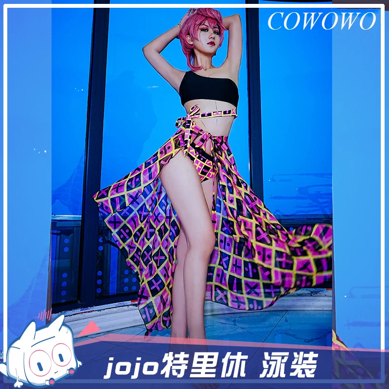 Cowowo Game Jojo's Bizarre Adventure Trish Una Sexy Swimsuit Sweet