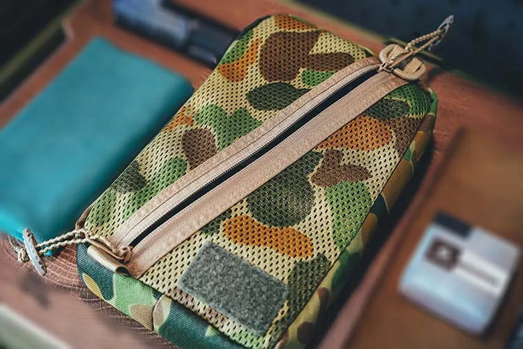 Outdoor Camouflage Aufbewahrungstasche Reise Diverse Werkzeuge Kabel Ladegerät Zubehör Aufbewahrungstasche – Detail 9