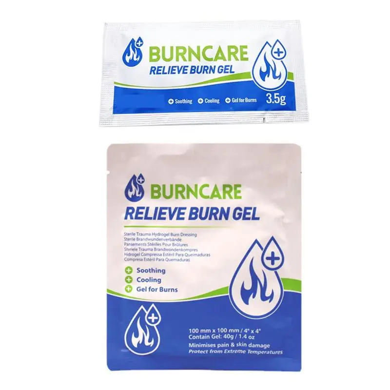 Wound bandage medical wound dressing 2/5/10 Pcs Burn Dressing Pad 3.5/40g Emergency Burn Care Relieve Gel Hydrogel Wound Dressing Water Gel Hydroge Bandage