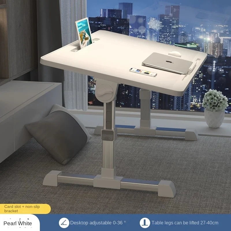 Mesa plegable de altura ajustable, escritorio para ordenador, mesa de estudio para el hogar, cama para dormitorio de estudiantes, escritorio para ordenador portátil