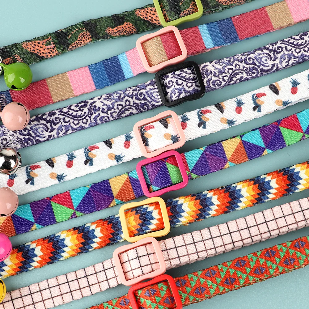 Title 5, Nylon Cat Collar Quick Release Cat Collars Safe...