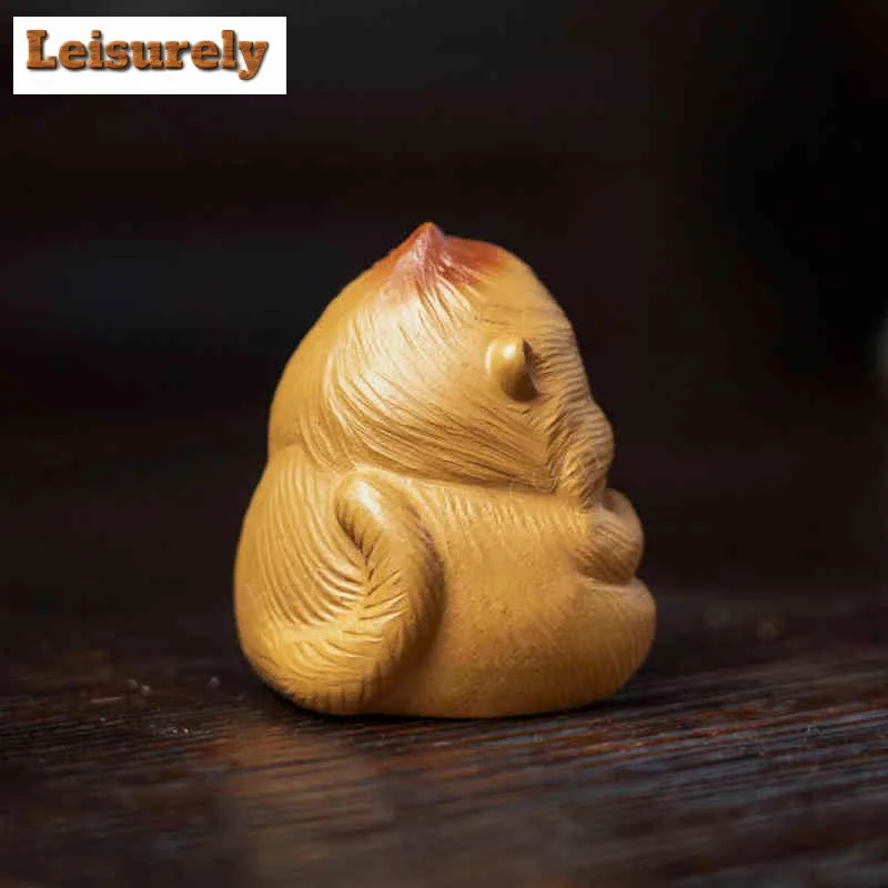 Yixing Zisha Zodiac Monkey Wukong Great Sage Incense Holder Tea Pet Luxury Tea Games Tea Figurine Play Toys Tea Statue Ornaments