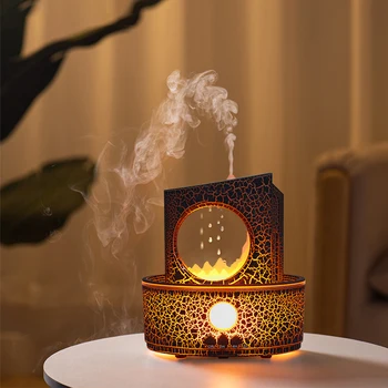 Rain Clouds Aroma Diffuser Air Humidifier Remote Control Ultrasonic Fragrance Atomizer with LED Nightlight Zen Raindrop Diffuser 1