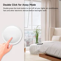 Tuya ZigBee Smart Knob Switch Wireless Scene Button Rotatable Dimmer Switch Home Appliances Automation Linkage Remoter 5