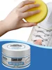 Practical White Shoe Cleaning Cream with Wipe Sponge Stains Remover Deep Cleansing Multi-Functional Cleaning Cream 4