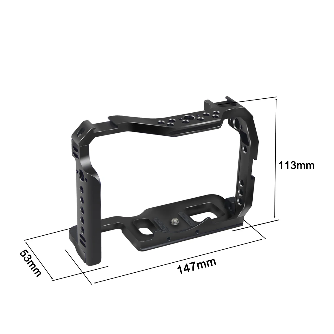 A7M4 A7R4 Camera Full Cage Rig Handle Grip Arca-style Cold Shoe Mount ARRI Locat