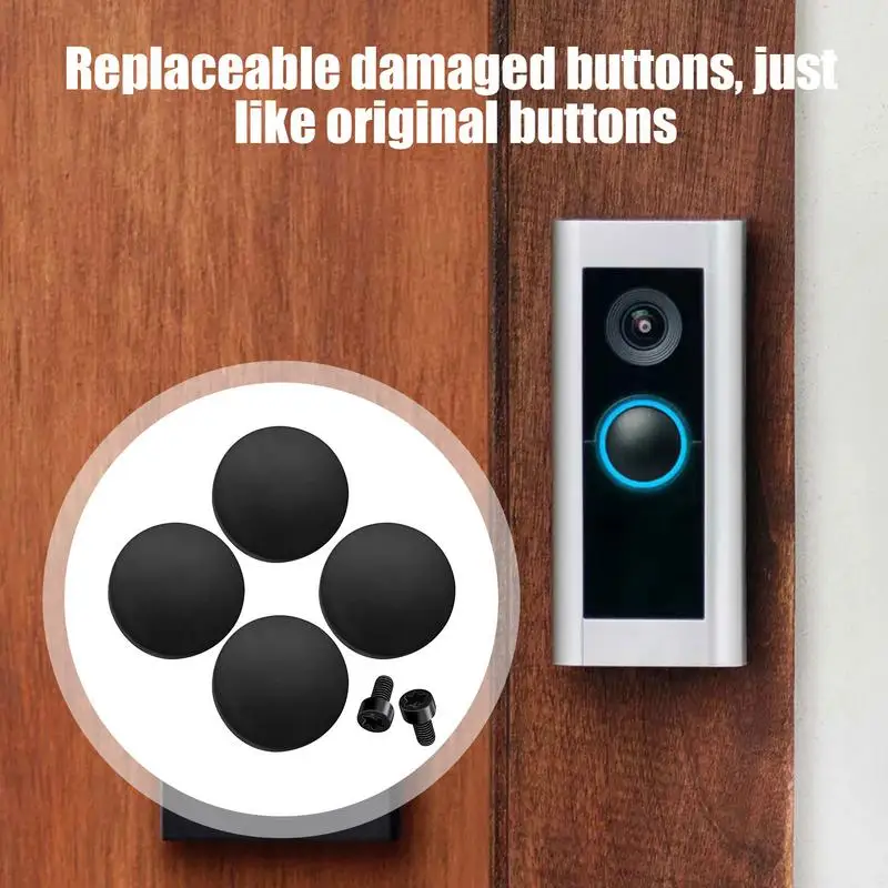 Doorbell Buttons Repair Split Cracked Broken Button Repair Kit Ring Doorbell Accessories For Split Cracked Broken Button