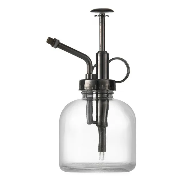 220-360ml Transparent Glass Watering Can Gardening Household Water Sprinkler Watering Can Watering Spray Can Home Decor 3