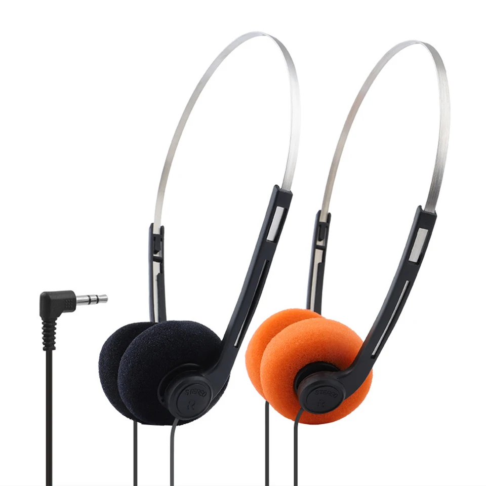 1Pc Retro Over-Ear Earphones,Mini Stereo Lightweight...