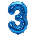 Blue number 3