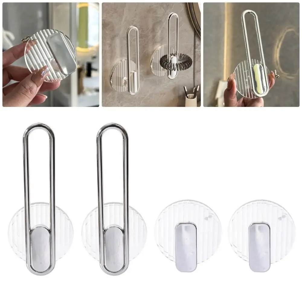 Storage Holder Hook Hair Accessories Punchfree Non-hole Headband Stand Hair Band Home Bathroom Accessory
