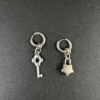 Boucles d'oreilles Punk Grunge Rock à rivets, chaîne, Cool, mode géométrique, goutte d'eau, gothique, breloque esthétique, bijoux, accessoires Hip Hop