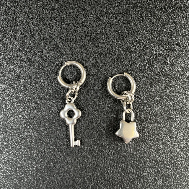 Boucles d'oreilles Punk Grunge Rock à rivets, chaîne, Cool, mode géométrique, goutte d'eau, gothique, breloque esthétique, bijoux, accessoires Hip Hop