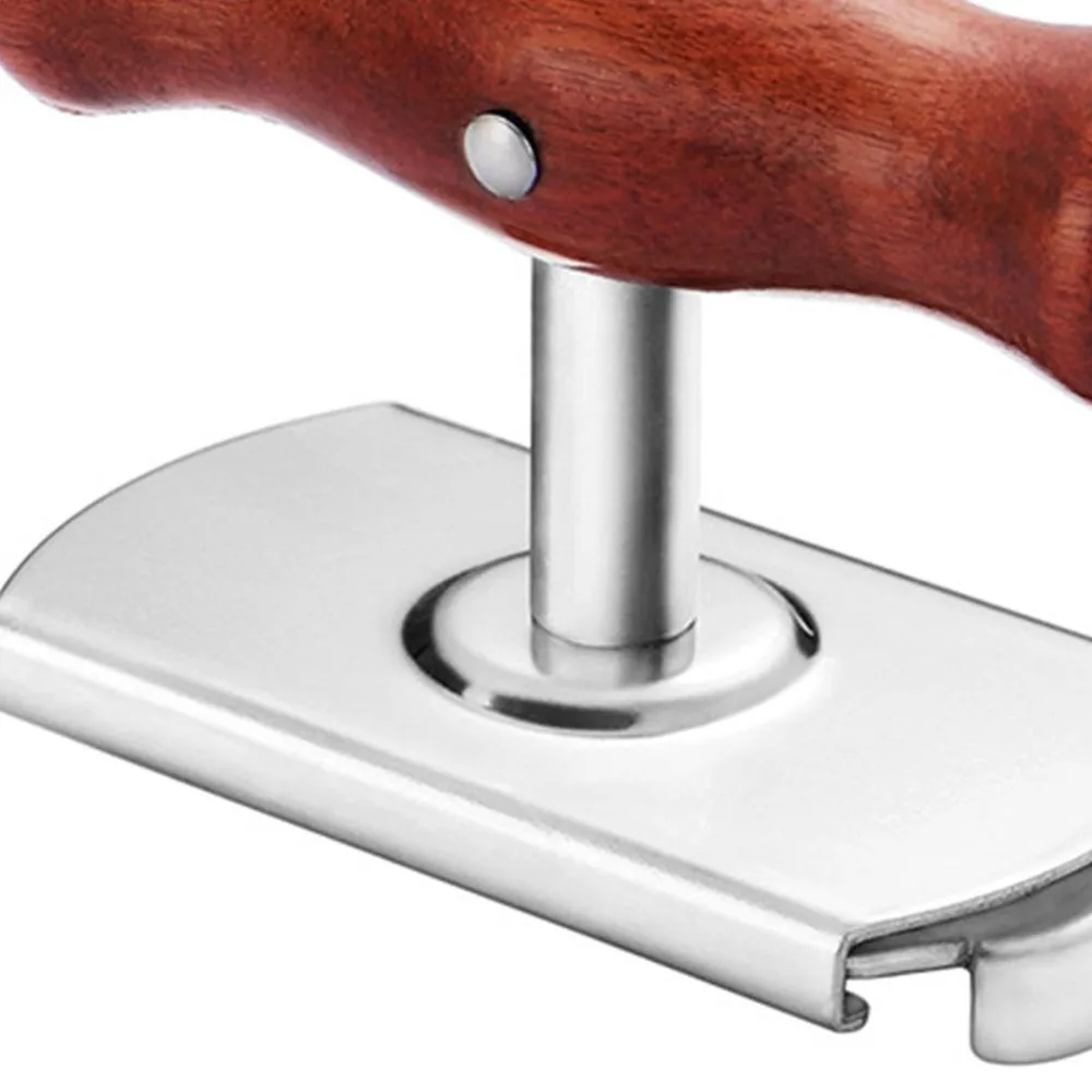스테인리스 스틸 병따개 조절 가능한 인체공학적 그립 캡 크랙 오프너 간편 트위스트 헤비 듀티 뚜껑 제거기