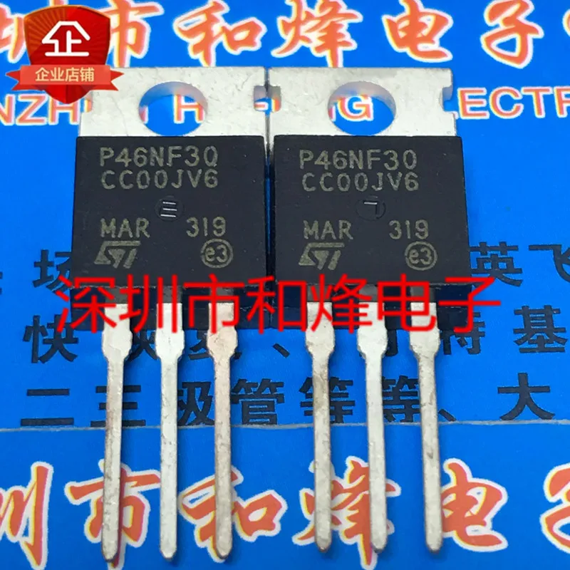 

Оригинал 4 шт./STP46NF30 P46NF30 TO-220 300V 42A