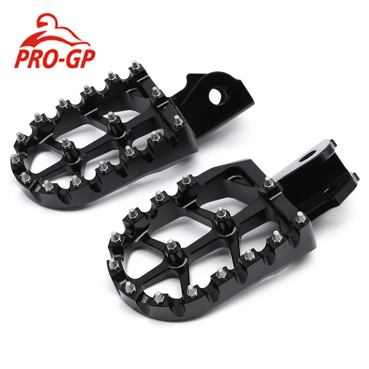 

For Honda CRF125F 2014-2023 Motorcycle Dirt Pit Pivot Bike Sharp Teeth Foot Pegs Footpegs CNC Aluminum Footrests Pedals