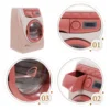Play House Washing Machine Mini Portable Washer Plaything Pretend Toy Plastic Appliance Child Kids Early Educational Simulation 6