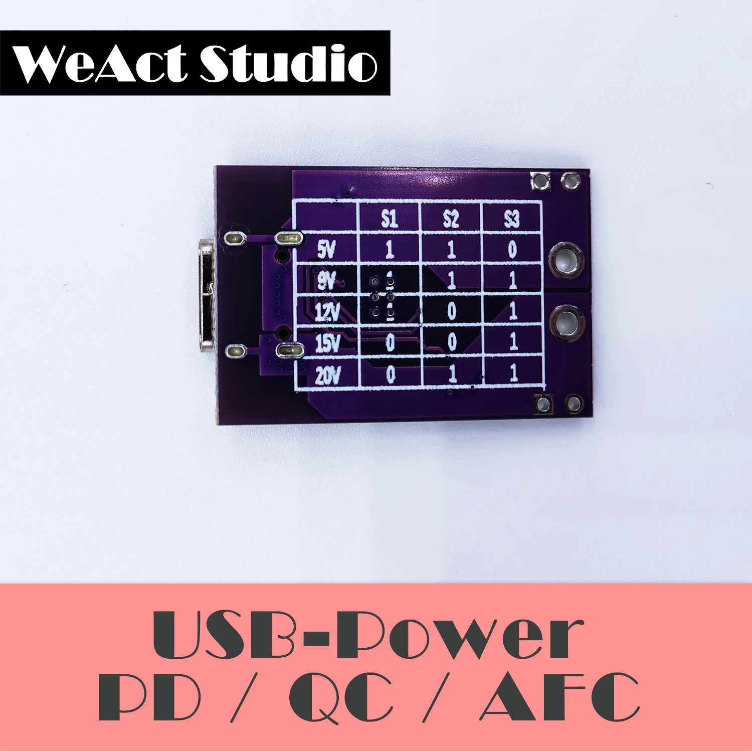 Type-C QC AFC PD2.0 PD3.0 to DC Fast Charge Trigger Polling Detector USB-PD Notebook Power Supply Change Board Module