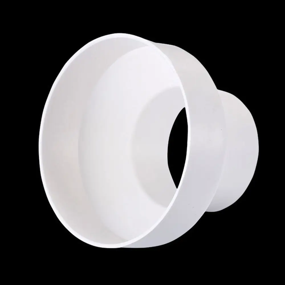 Exhaust Pipe Reducer Adapter Portable Ventilation Pipe Fittings Ducting Connector 110-100/150-100/200-150