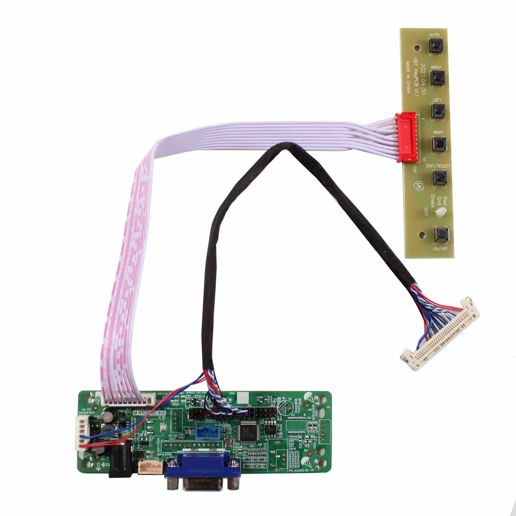 

VGA LCD Controller Board For 11.6inch 1366x768 A116XW02 V0 LCD Display